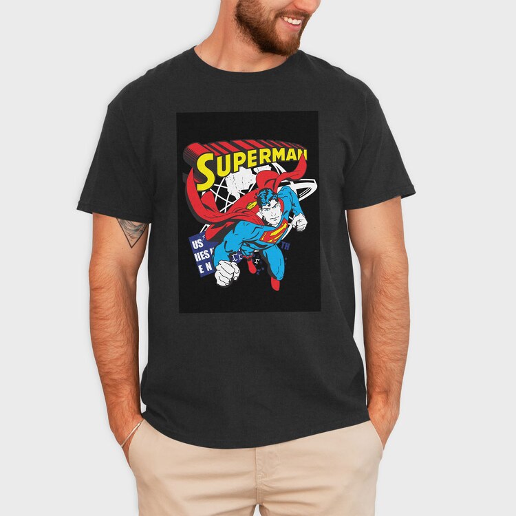 Superman 4, Tricou Barbati (Unisex)