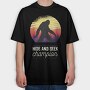 Big Foot, Tricou Oversize Barbati (Unisex)