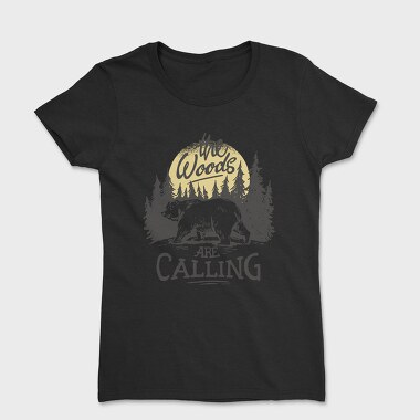 The Woods Are Calling Bear Sun, Tricou Femei