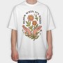 Paz Mental Vintage 01, Tricou Oversize Barbati (Unisex)