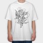 Cupidon, Tricou Oversize Barbati (Unisex)