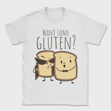 Toasts Gluten, Tricou Barbati (Unisex)