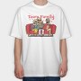 Skeletons Family, Tricou Oversize Barbati (Unisex)