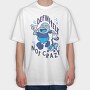 Definitely Not Crazy Hot Dog, Tricou Oversize Barbati (Unisex)