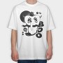 Retro Villains 02, Tricou Oversize Barbati (Unisex)