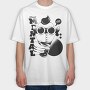 Retro Villains 08, Tricou Oversize Barbati (Unisex)