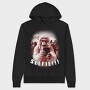 Yeti Selfie Humor, Hanorac Oversize Barbati (Unisex)