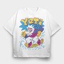 Yeti Approved Winter, Tricou Oversize Barbati (Unisex)