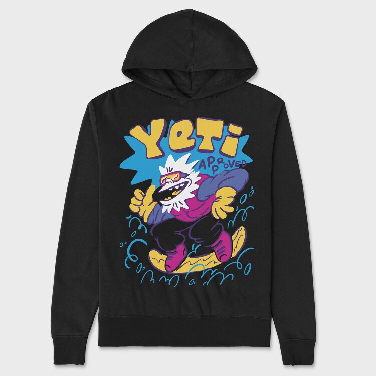 Yeti Approved Winter, Hanorac Oversize Barbati (Unisex)