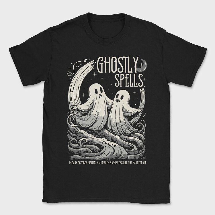 Ghostly Spells Trend, Tricou Barbati (Unisex)