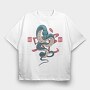 Year Of The Snake Chinese Zodiac 06, Tricou Oversize Barbati (Unisex)
