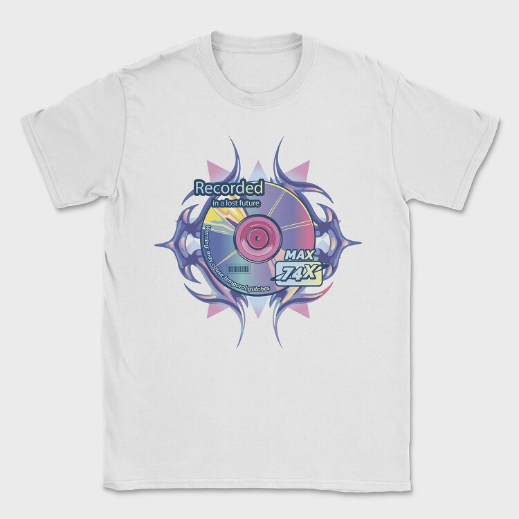 Y3K Recorded Do Not Overwrite Future, Tricou Barbati (Unisex)