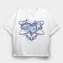 Y3K Neon Dream Heart, Tricou Oversize Barbati (Unisex)