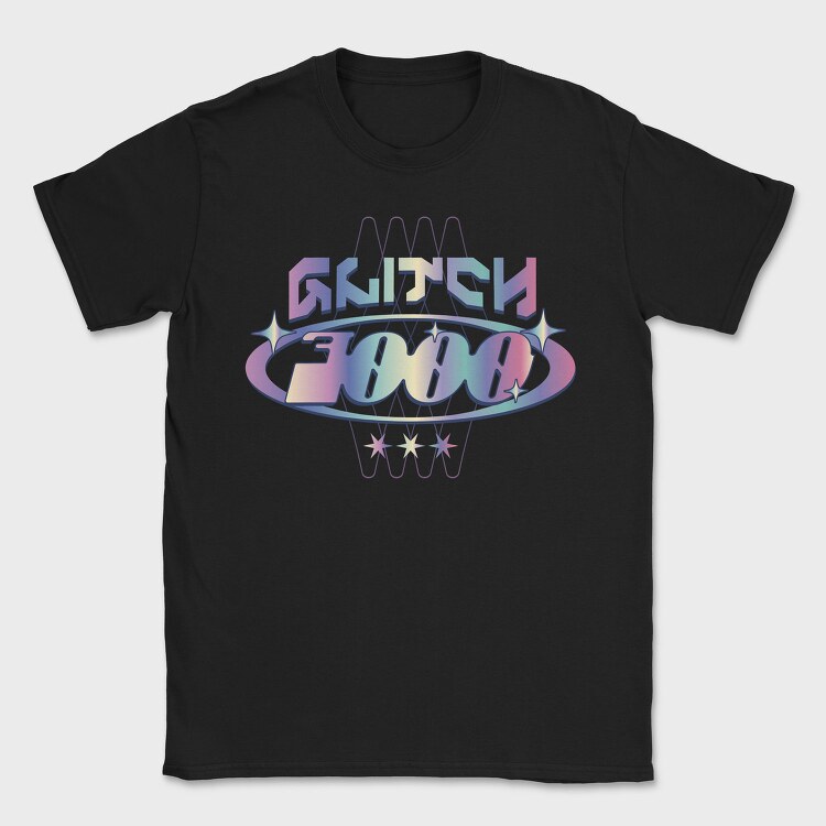 Y3K Glitch 3000, Tricou Barbati (Unisex)