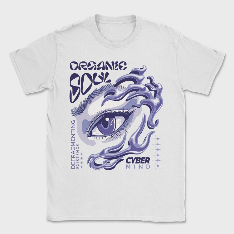 Y3K Dreaming Soul Cyber Mind Organic, Tricou Barbati (Unisex)