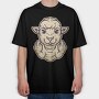 Sheep Finger, Tricou Oversize Barbati (Unisex)