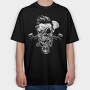 Biker Design, Tricou Oversize Barbati (Unisex)