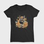 Watercolor Kitten Cute Cat, Tricou Femei