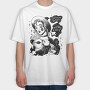 Witch 02, Tricou Oversize Barbati (Unisex)