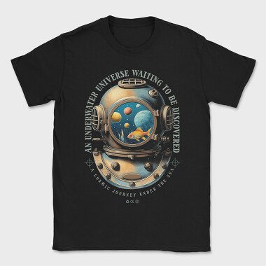 Trend Underwater Universe, Tricou Barbati (Unisex)