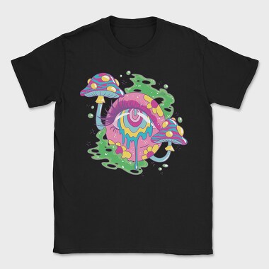 Trippy Eye, Tricou Barbati (Unisex)