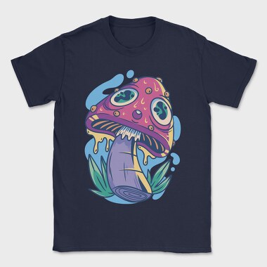 Trippy Mushroom, Tricou Barbati (Unisex)