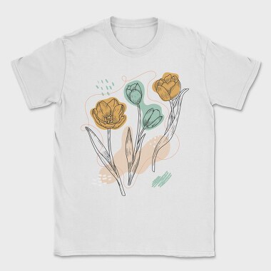 Tulips, Tricou Barbati (Unisex)