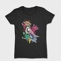 Watercolor Kingfisher European, Tricou Femei