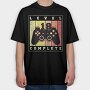 Level Complete, Tricou Oversize Barbati (Unisex)