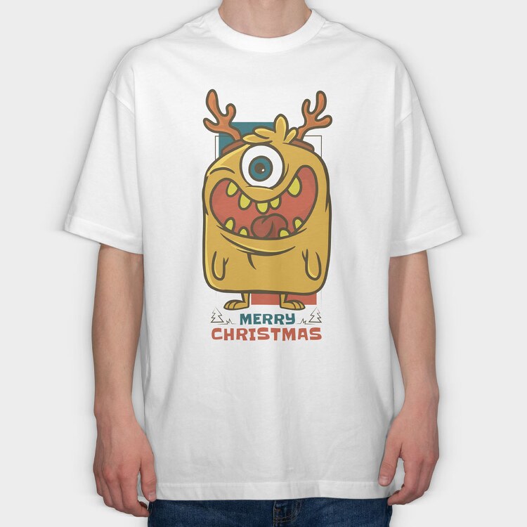 Monster, Tricou Oversize Barbati (Unisex)