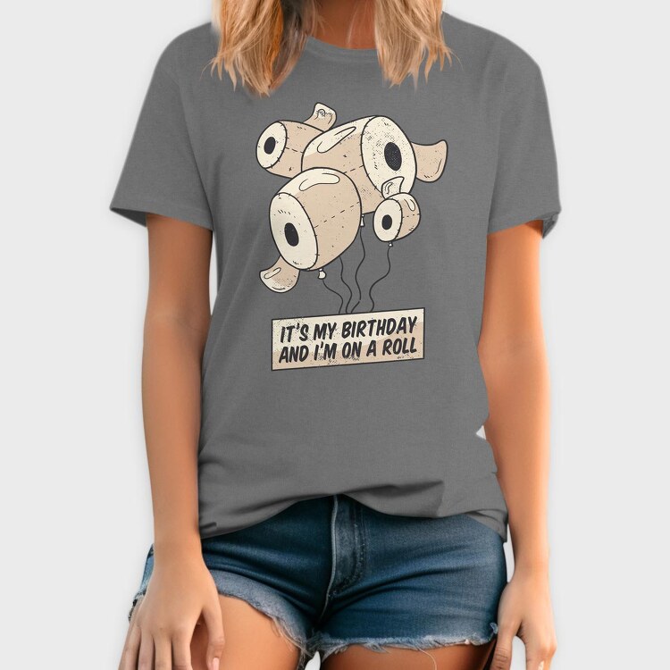 Birthday Toilet Paper, Tricou Barbati (Unisex)