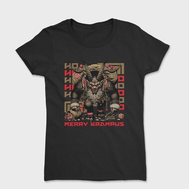 Trend Merry Krampus Japanese, Tricou Femei