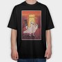 Atomic Dove, Tricou Oversize Barbati (Unisex)