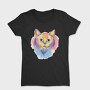 Watercolor Cat, Tricou Femei