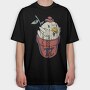 Chicken Pot Pie, Tricou Oversize Barbati (Unisex)