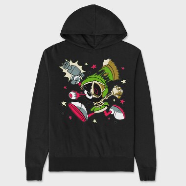 Crazy Marvin the Martain, Hanorac Oversize Barbati (Unisex)