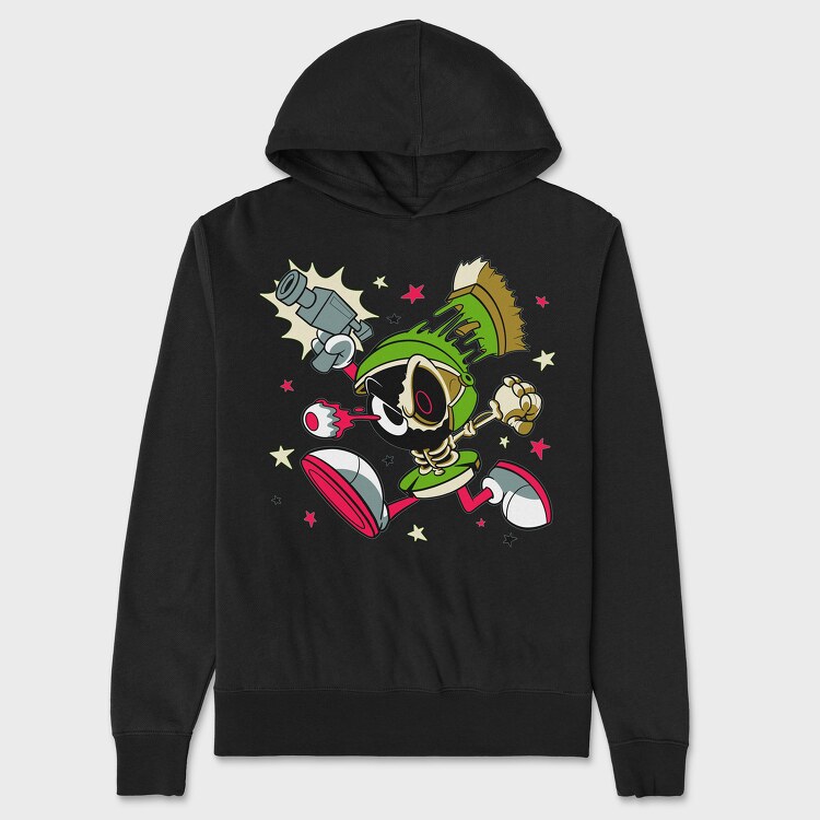 Crazy Marvin the Martain, Hanorac Oversize Barbati (Unisex)