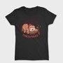 Wake Me Up When Its Christmas Sloth Sleeping, Tricou Femei