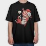 Astronaut Ice Cream, Tricou Oversize Barbati (Unisex)