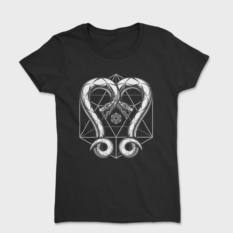 Geometric Snakes Two, Tricou Femei