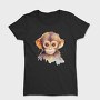 Watercolor Baby Monkey Mug, Tricou Femei