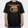 Red Panda Energy Loading, Tricou Oversize Barbati (Unisex)