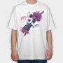 Astronaut On Bazooka, Tricou Oversize Barbati (Unisex)