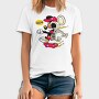 Crazy Mickey, Tricou Barbati (Unisex)