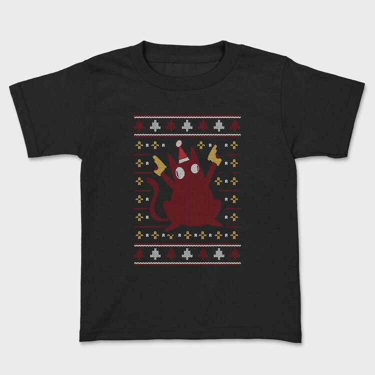 Ugly Sweater Cat, Tricou Copii