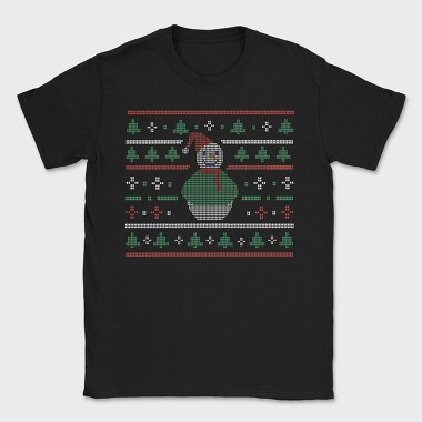 Uglysweater Snowman, Tricou Barbati (Unisex)