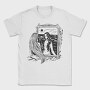 Woman Portrait Dark Art Nouveau, Tricou Barbati (Unisex)
