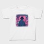 Woman Looking Out Of A Window Dj Party, Tricou Copii