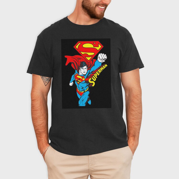 Superman 8, Tricou Barbati (Unisex)
