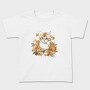 Watercolor Kitten Cute Cat, Tricou Copii